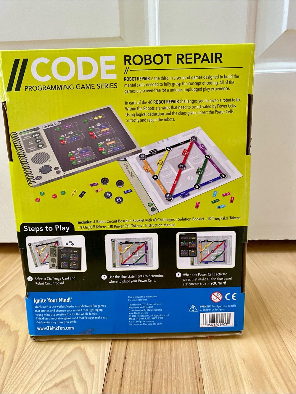 NIB Think Fun Code Programming Game Robot Repair - Picture 3 of 6